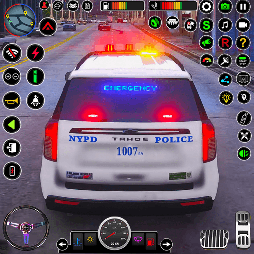 Drive Police Parking Car Games