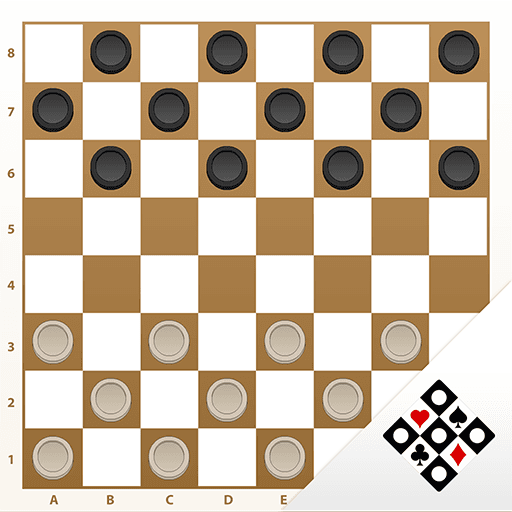 Checkers Online: board game