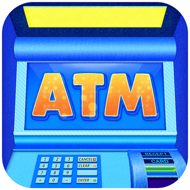 ATM Simulator Cash and Money