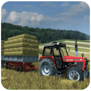 Tractor Animal Transport 3D