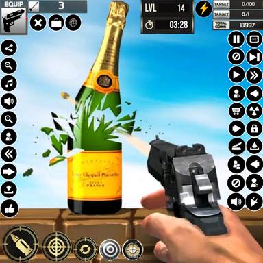 Bottle Shoot Game