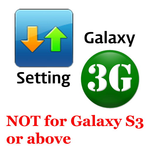 Galaxy 3G/4G Setting (ON/OFF)