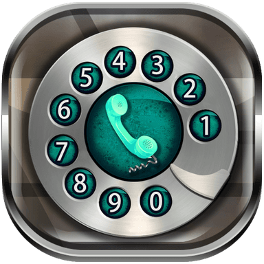 Old Phone Dialer Keypad Rotary