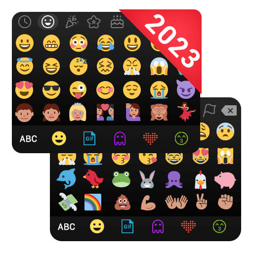 Emoji keyboard - Themes, Fonts