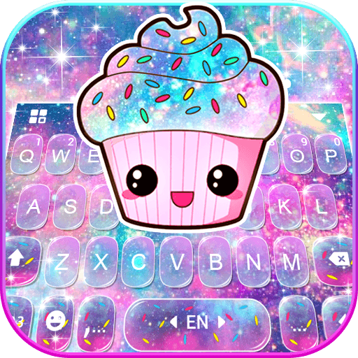 Galaxy Candy Cupcake Theme