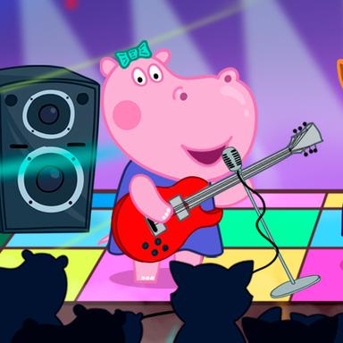 Queen Party Hippo: Music Games