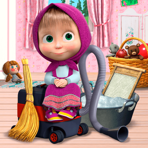 Masha and the Bear: Cleaning