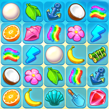 Onet Paradise: connect 2 tiles