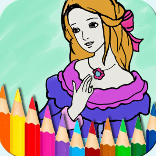 Princess Coloring Book