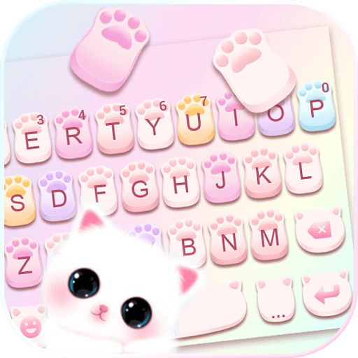 Cute Cat Paws Theme