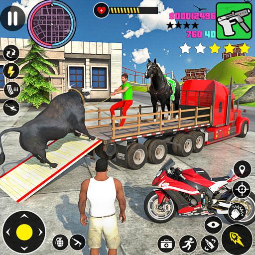 Animals Transport Truck Games