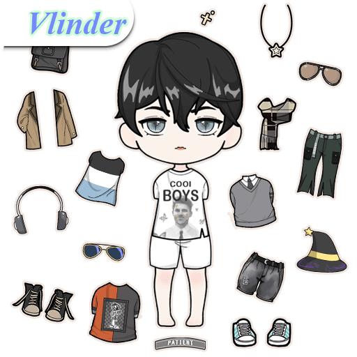 Vlinder Boy: Dress up games