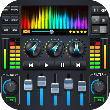 Music Player With Equalizer