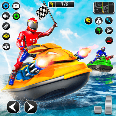 Jet Ski Boat Racing Games 2021