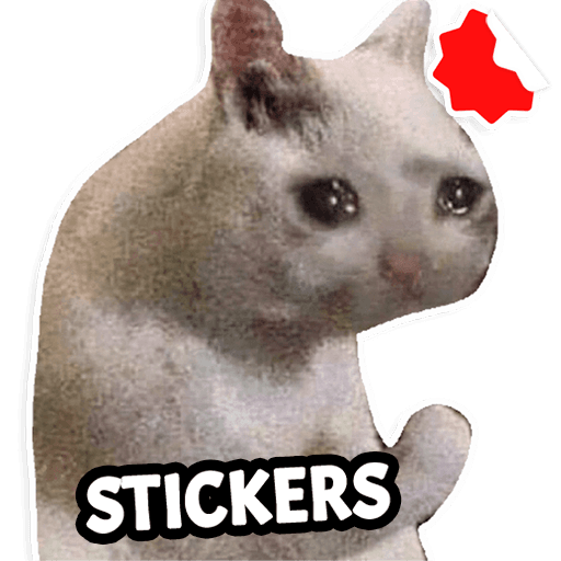 Cat Memes Stickers WASticker