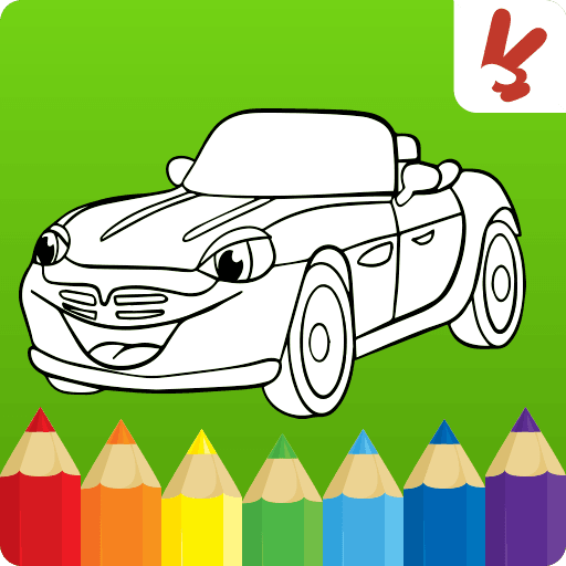 Cars Colouring Book for kids