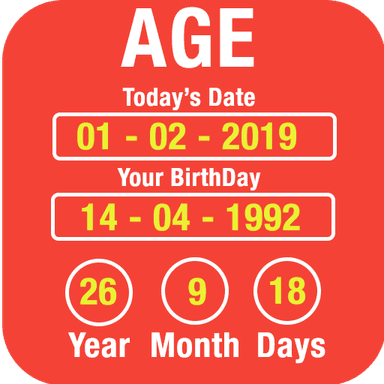 Age Calculator by Date of Birt