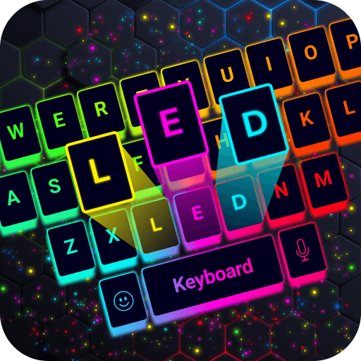 LED Keyboard: Colorful Backlit