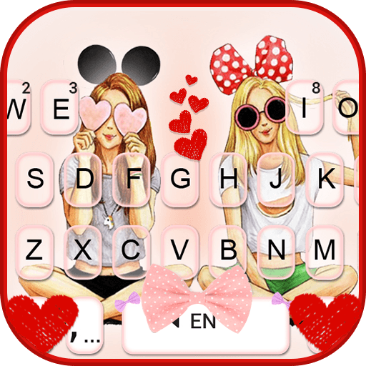 Best Friends Keyboard Theme