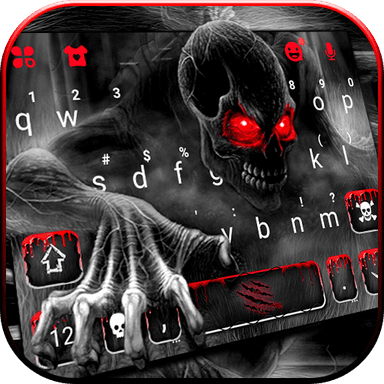 Zombie Monster Skull Keyboard 