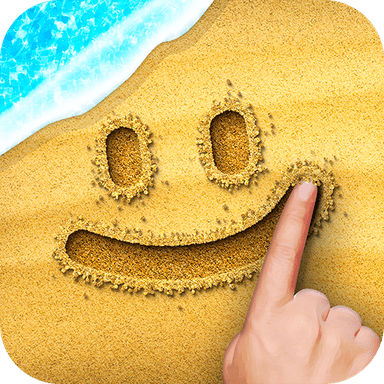 Sand Draw Creative Art Drawing