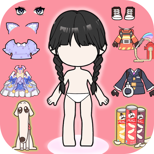 Vlinder Doll: Dress up games