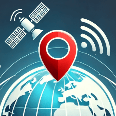 GPS Coordinates Locator Map