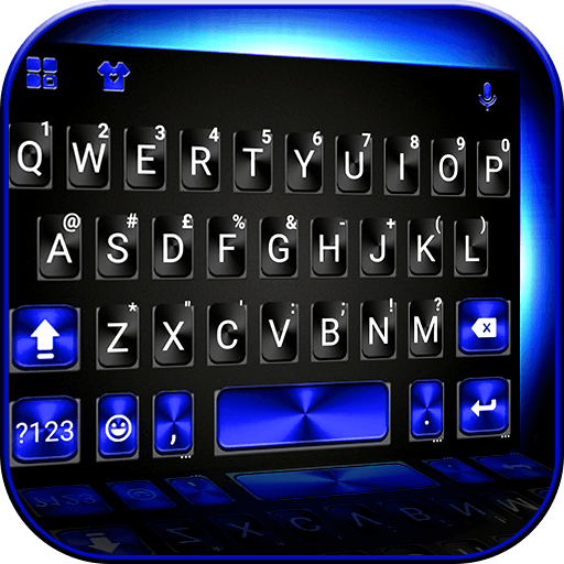 Cool Black Plus Keyboard Theme