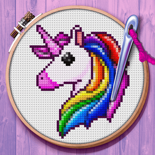 Magic Cross Stitch: Pixel Art