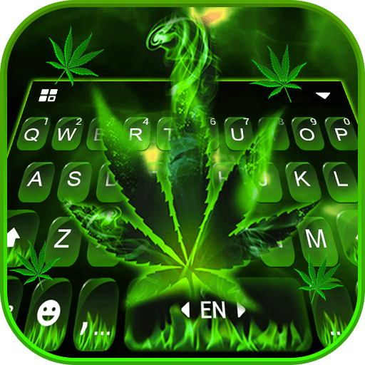 Rasta Weed Keyboard Theme