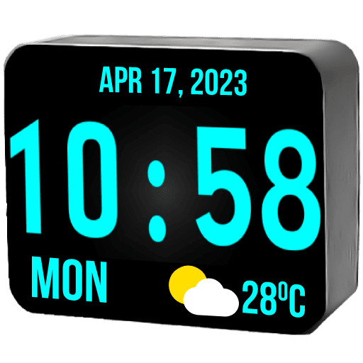 Huge Digital Clock