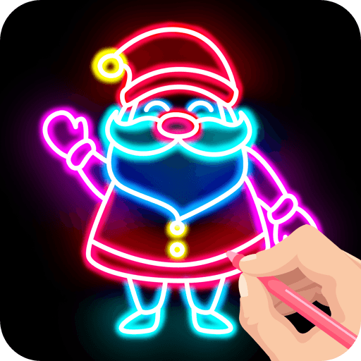 Draw Glow Christmas