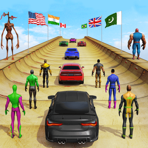 Mega Ramp Car Stunt Hero Games