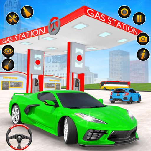 Gas Station Car Mechanic Sim