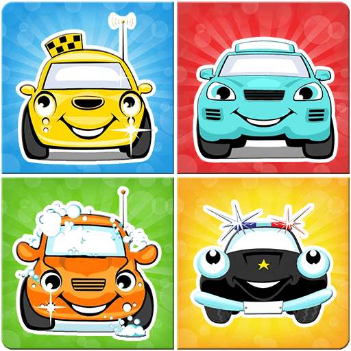 Cars memory game for kids