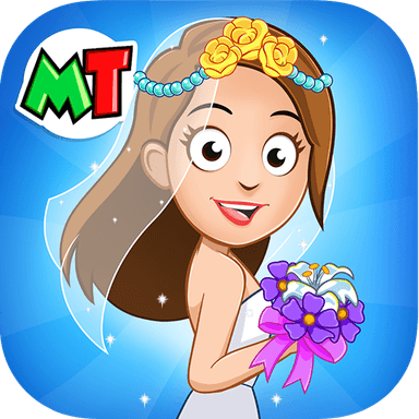 My Town: Wedding Day girl game