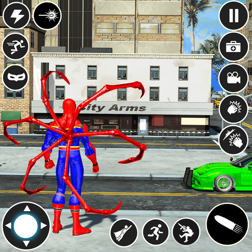 Superhero Rescue: Spider Games