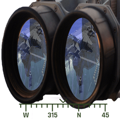 Military Binoculars Simulated