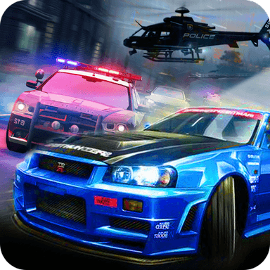 Police car: police games