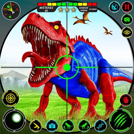 Wild Dinosaur Hunting Zoo Game