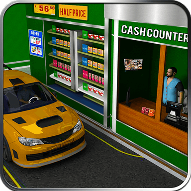 Shopping Mall Car Driving Game