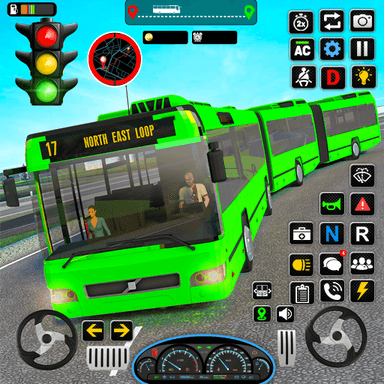 Coach Bus Train Driving Games