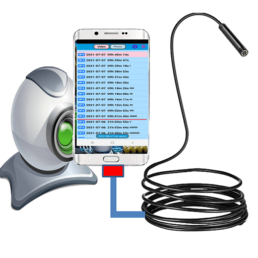 USB Endoscope app Android 10+