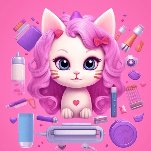 Idle Cat Makeover: Hair Salon