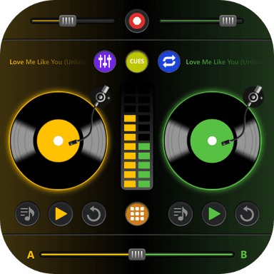 DJ Music Mixer & Drum Pad