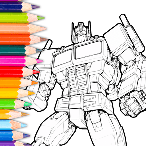 Mecha Color: Coloring Games