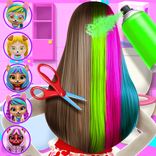 Hairstyle: pet care salon game