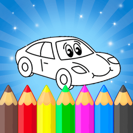 Transport coloring pages