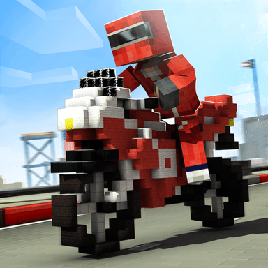 Blocky Super Bike Challenge