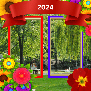 Nature photo frames & editor